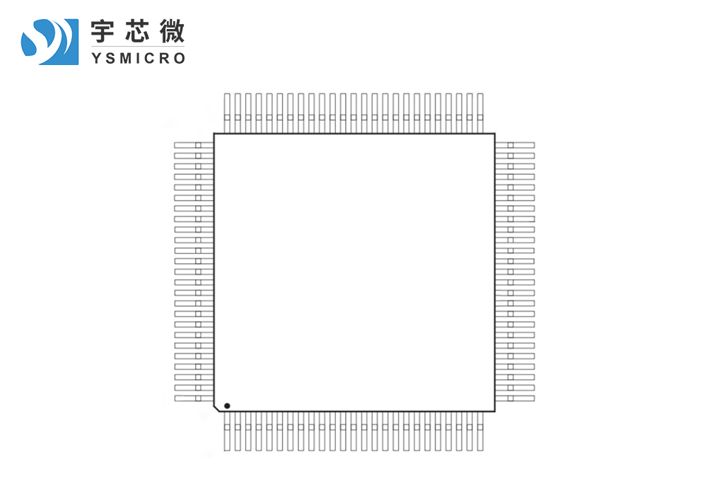 LCD驅(qū)動控制電路 YL1625 LQFP100